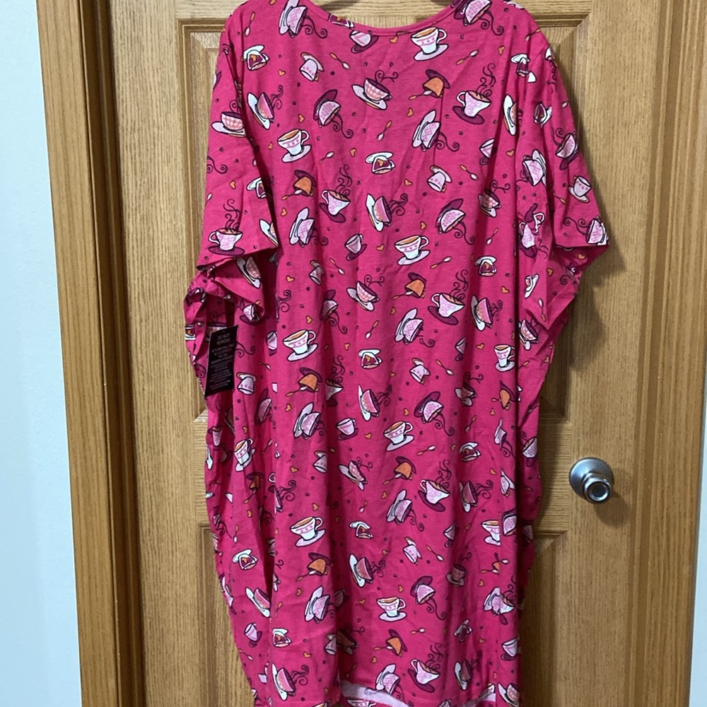 New Comfy Cotton Sleep Tee Gown Plus
5X 6X Woman Within Dreams & Co sleepshirt - Picture 3 of 6